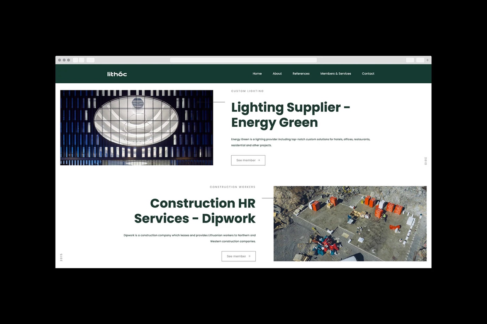 Lithóc branding
