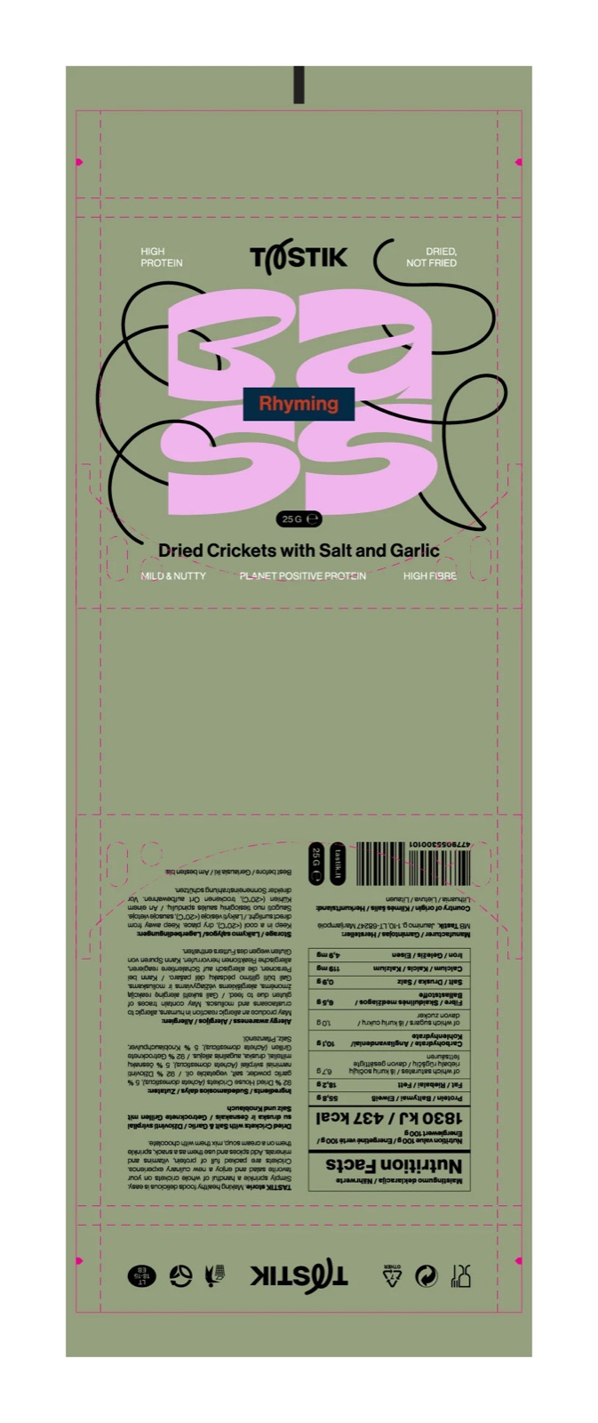 Tastik packaging