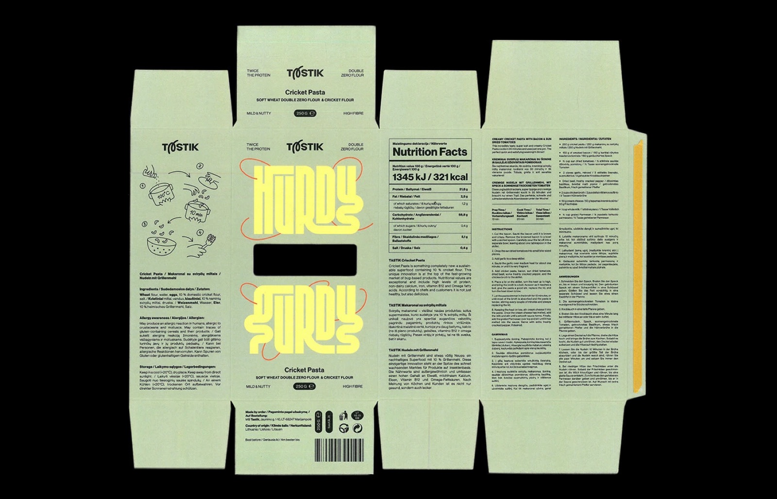 Tastik packaging