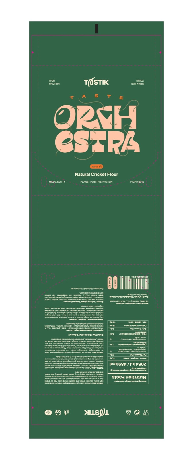 Tastik packaging