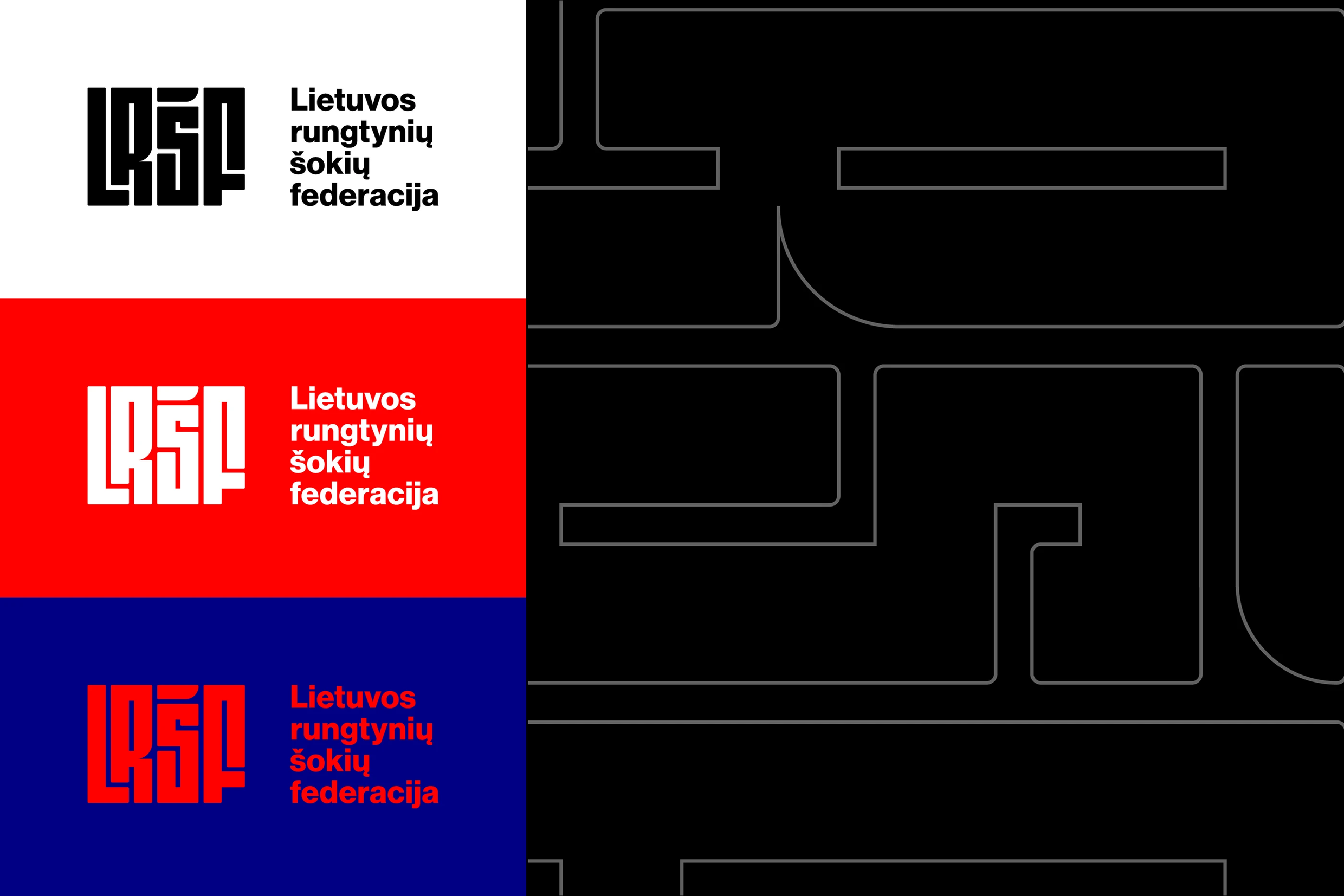 Lithuanian Cheerleading Federation Branding