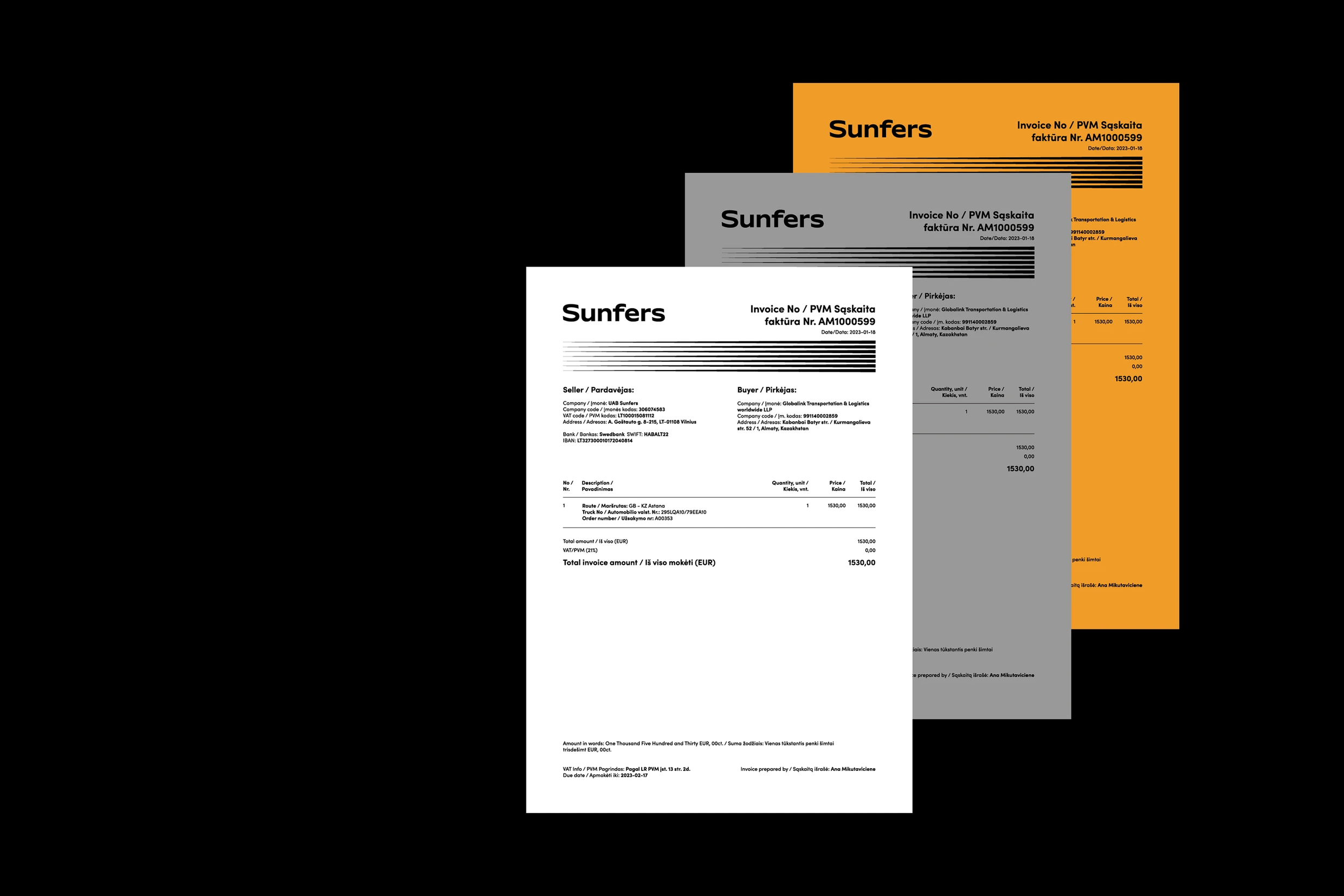 Sunfers Branding