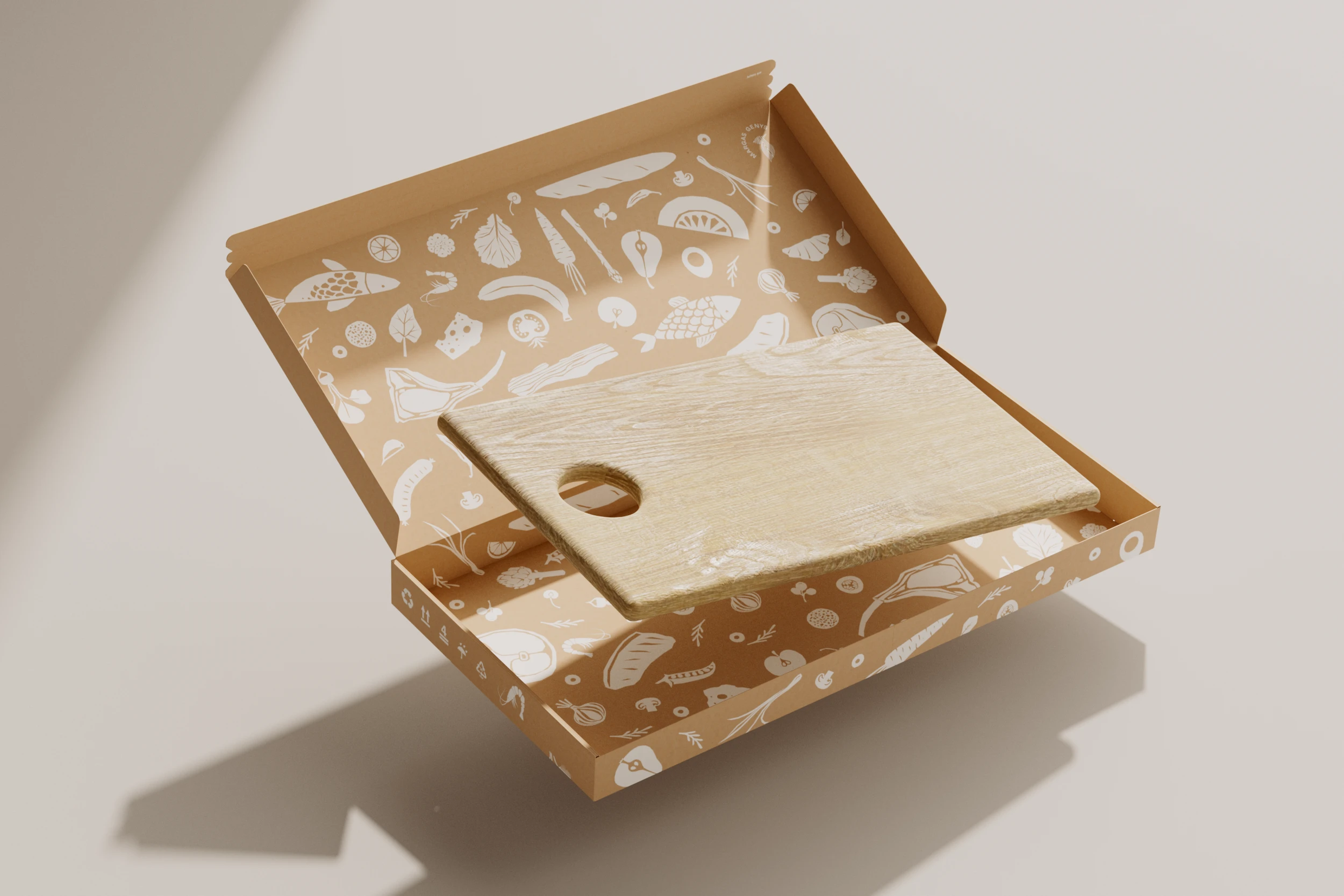 Cutting board design & packaging