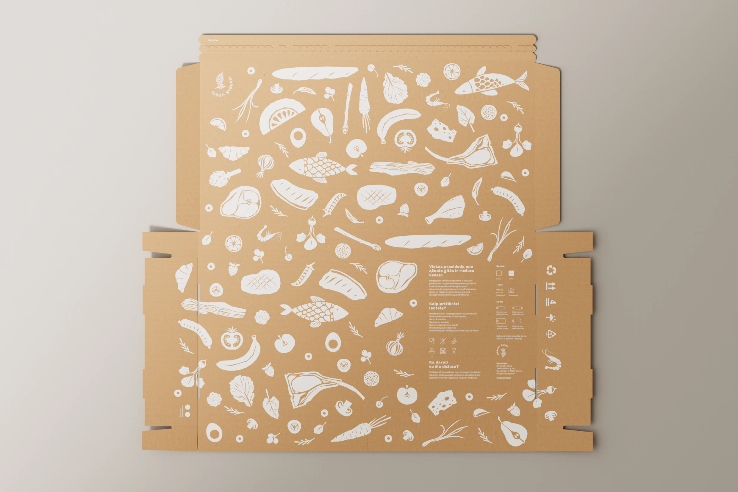 Cutting board design & packaging