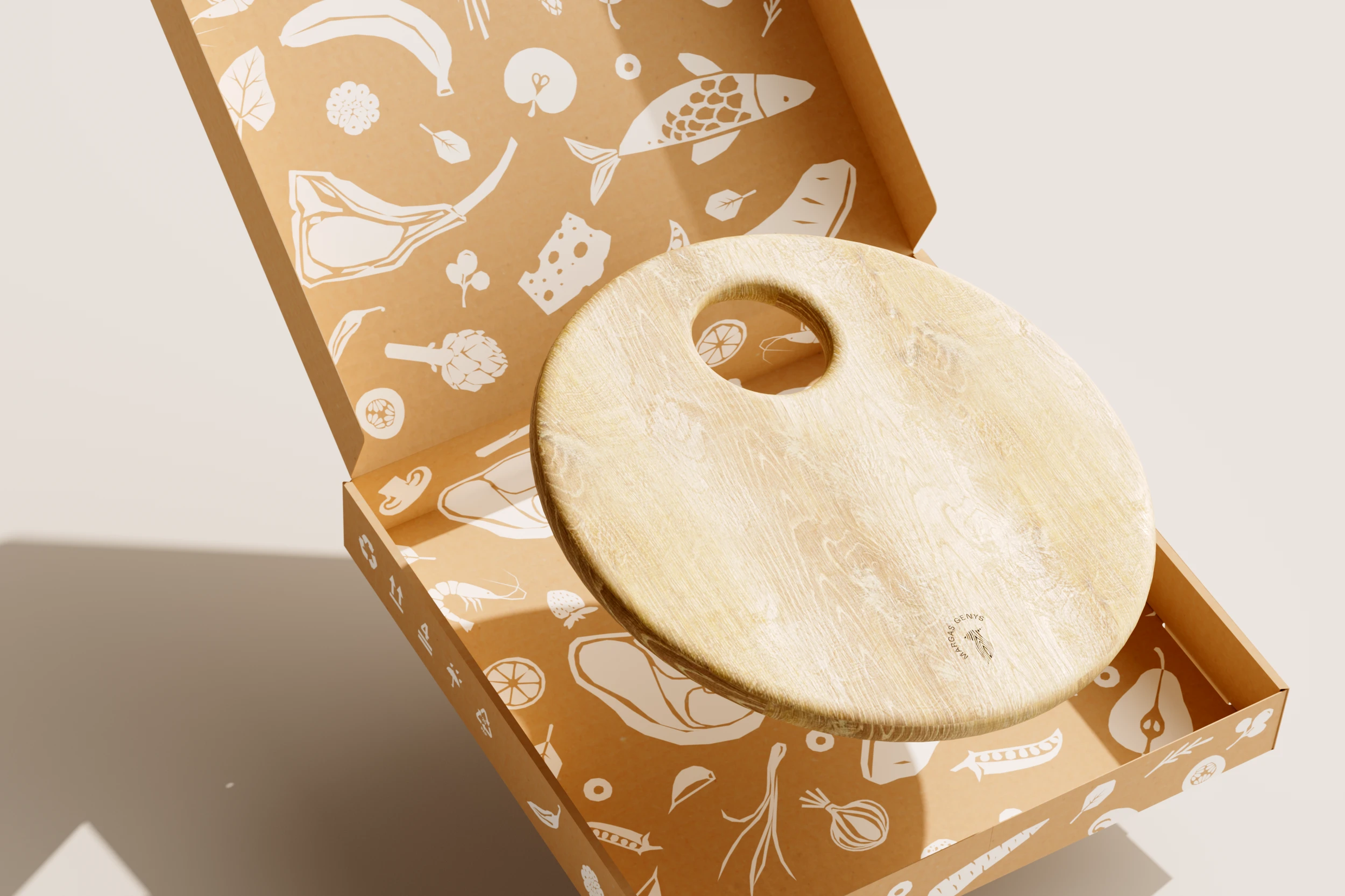 Cutting board design & packaging