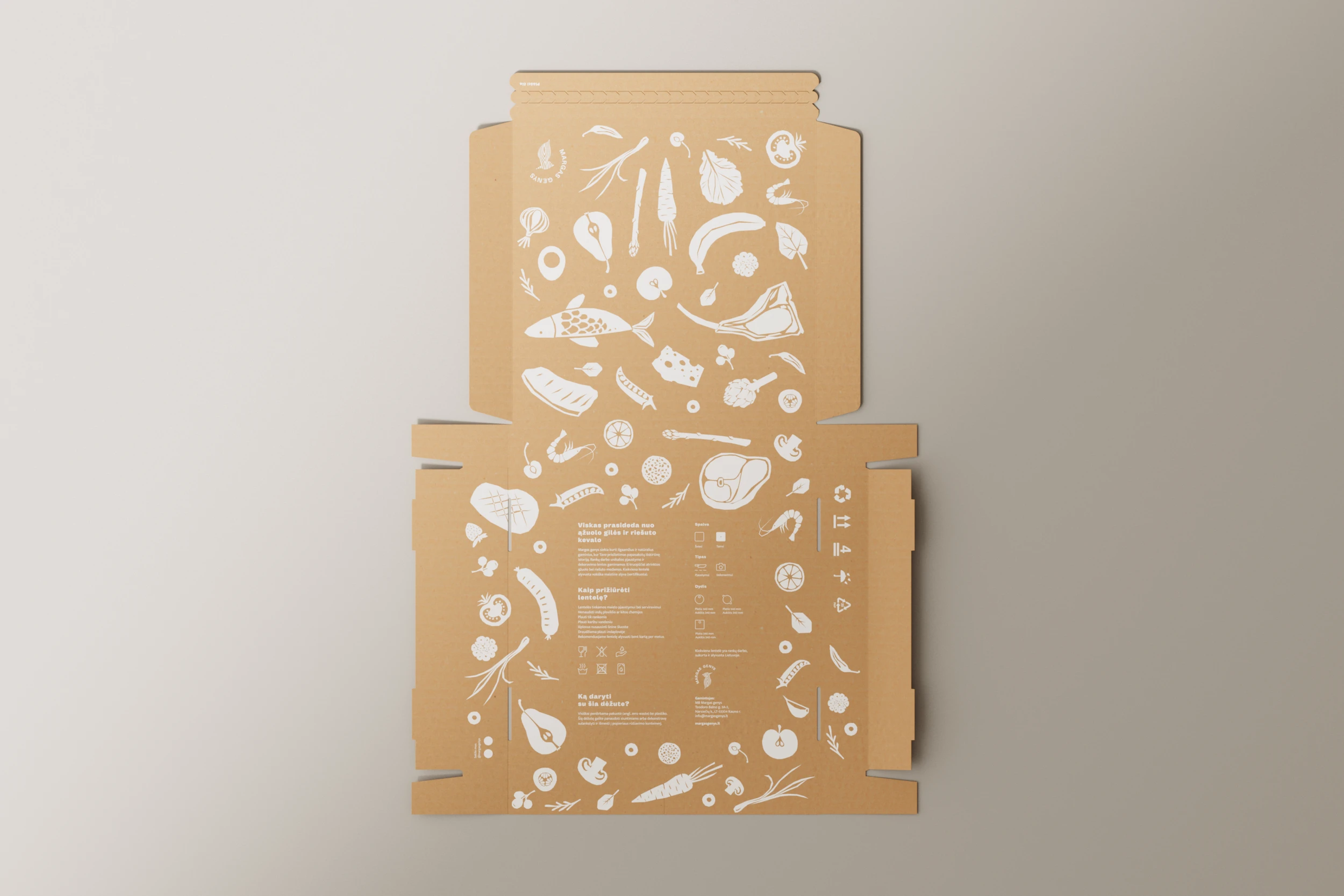 Cutting board design & packaging