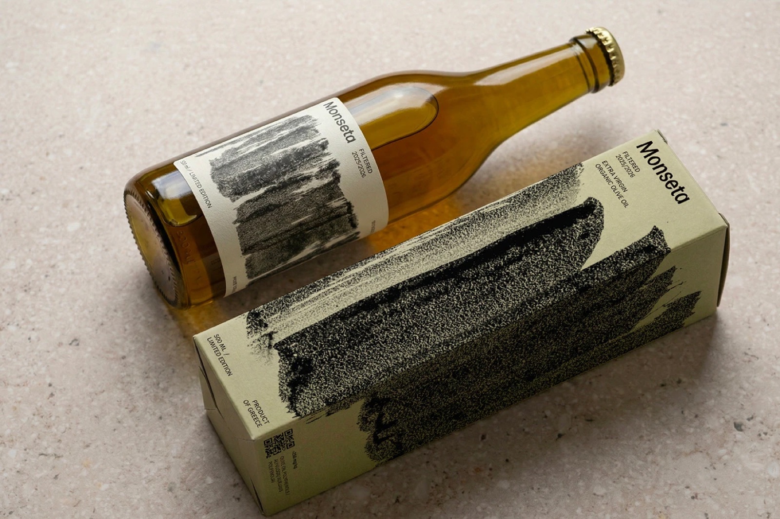 Monseta Olive Oil limited packaging