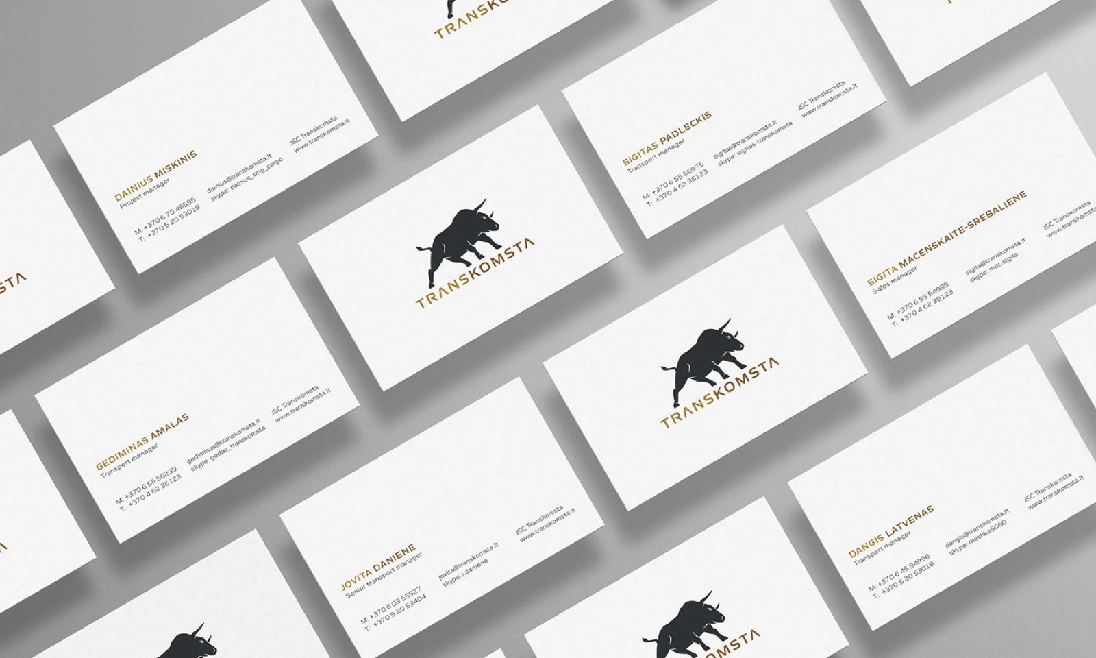 Transkomsta branding