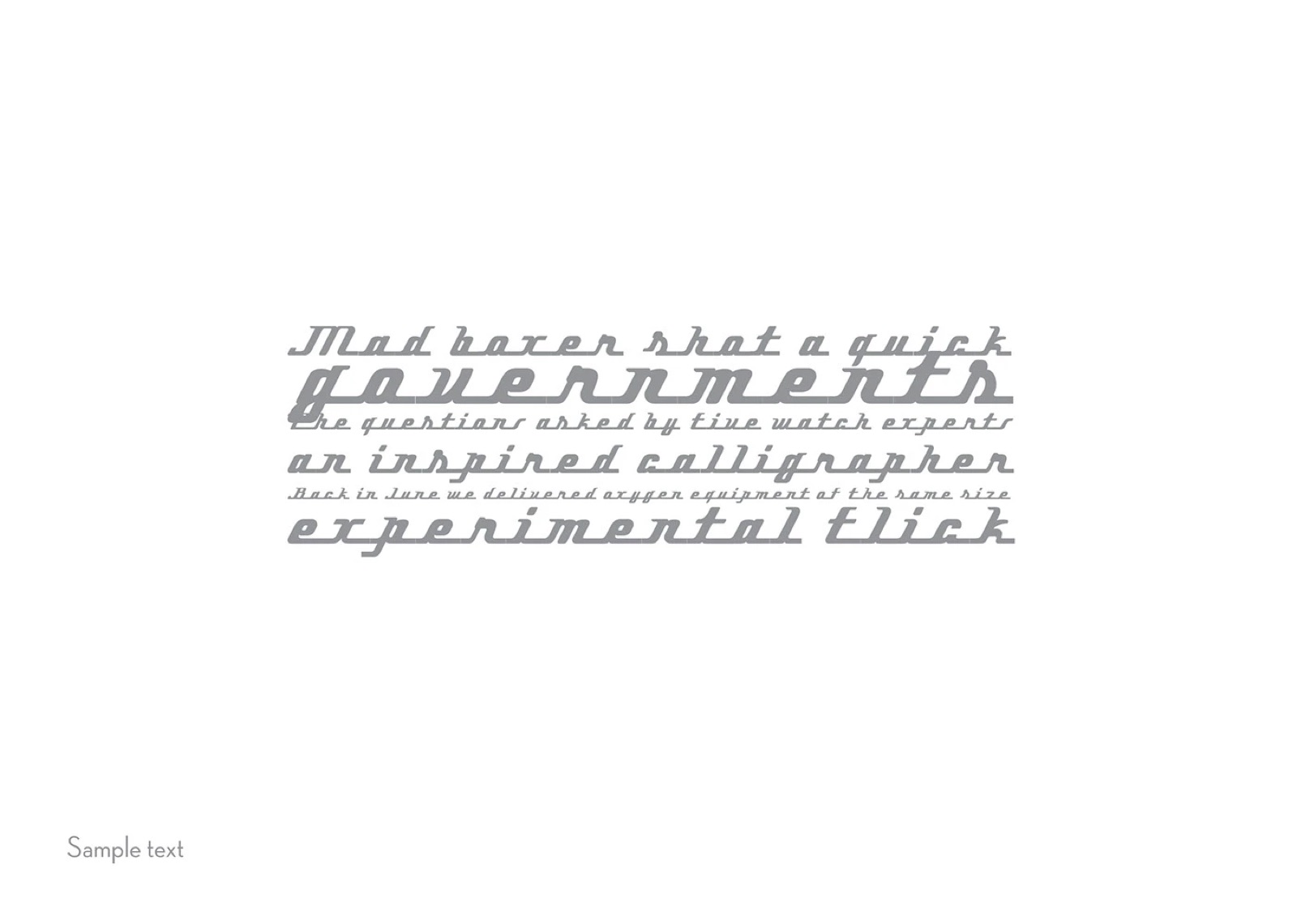Ikarus font
