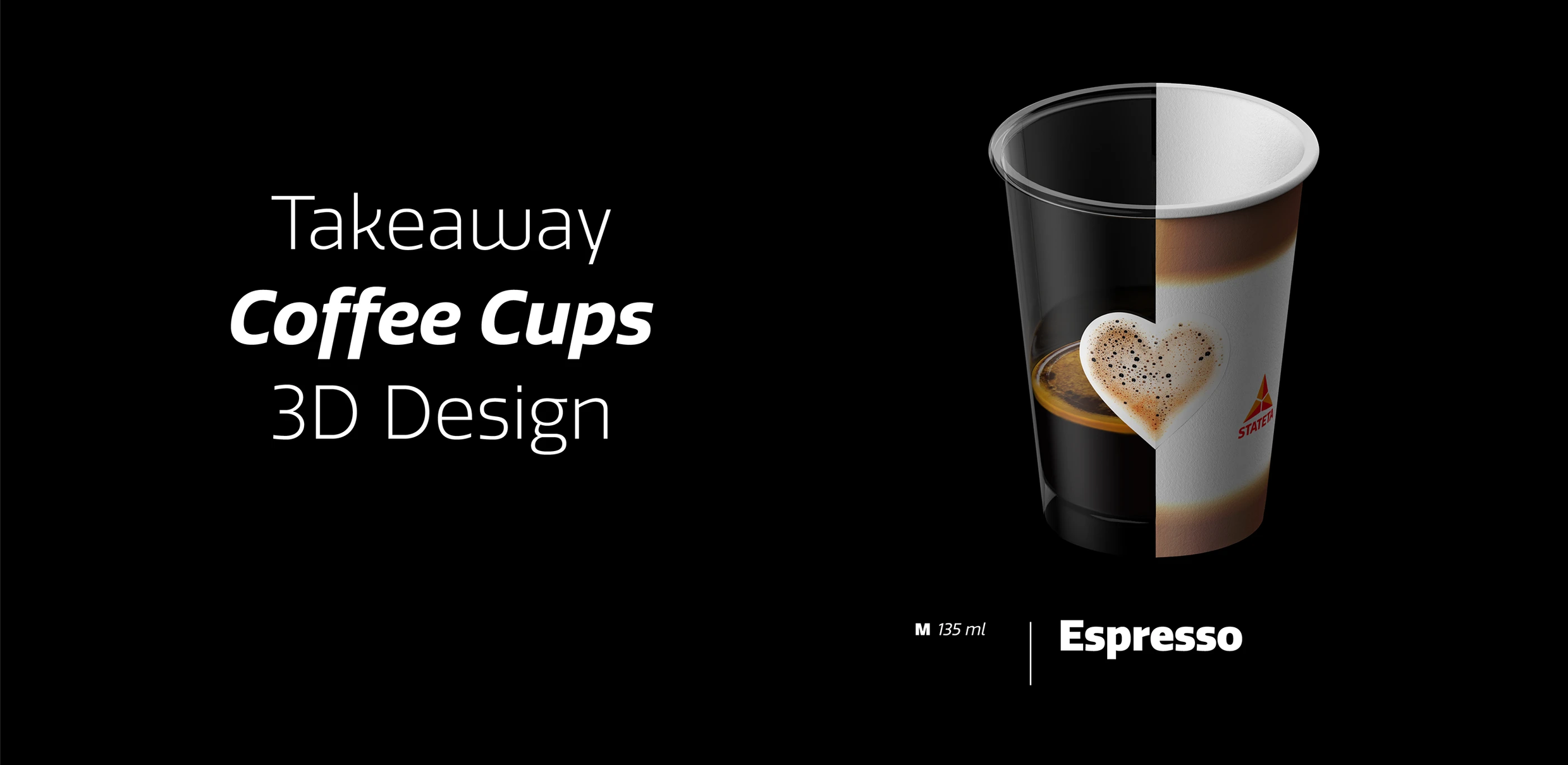 3D Coffee Cups