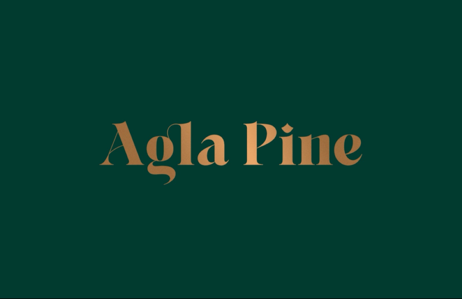 Agla Pine Branding