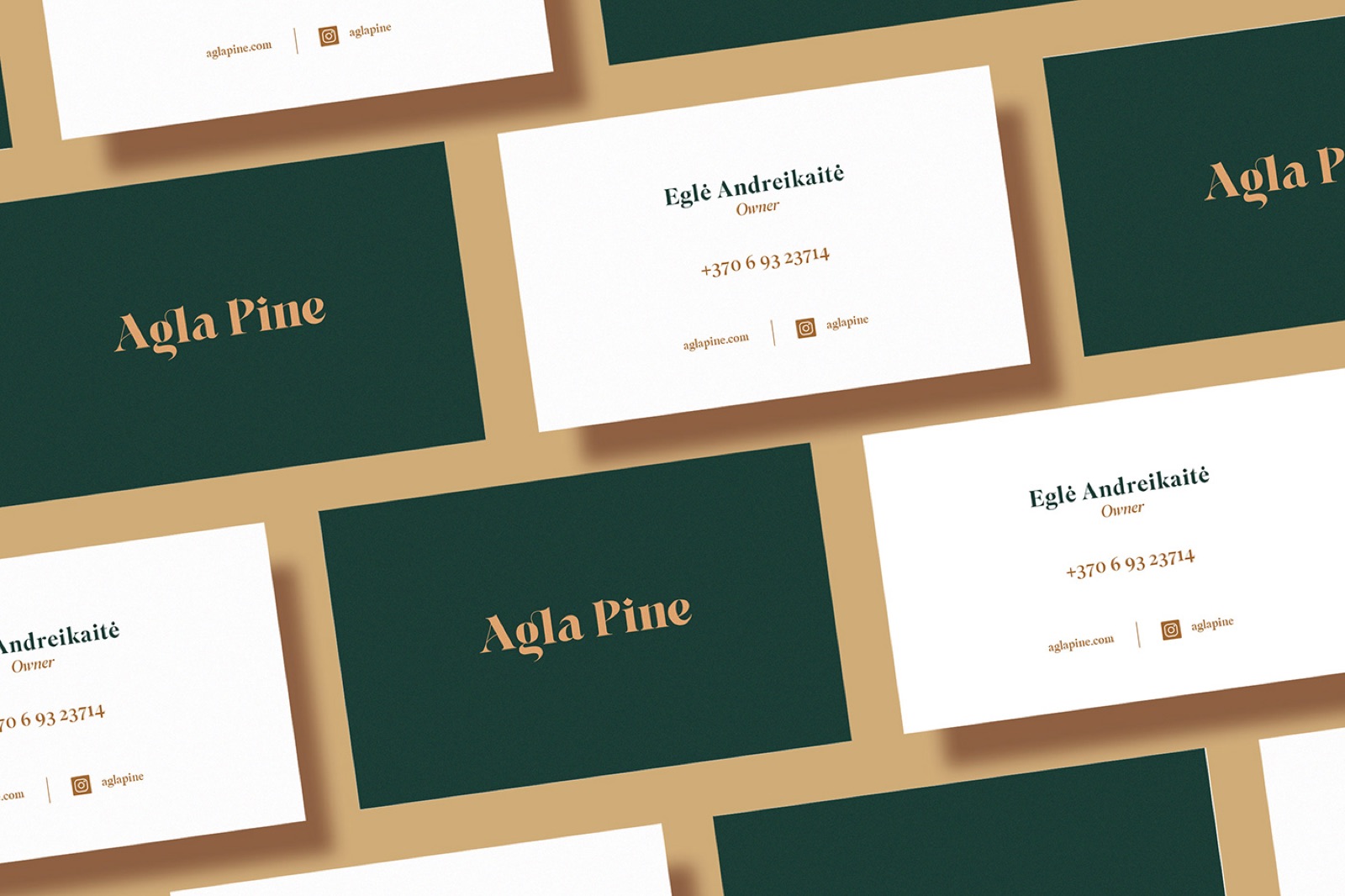 Agla Pine Branding