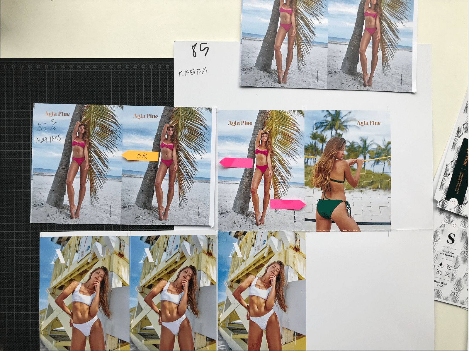 Agla Pine Branding