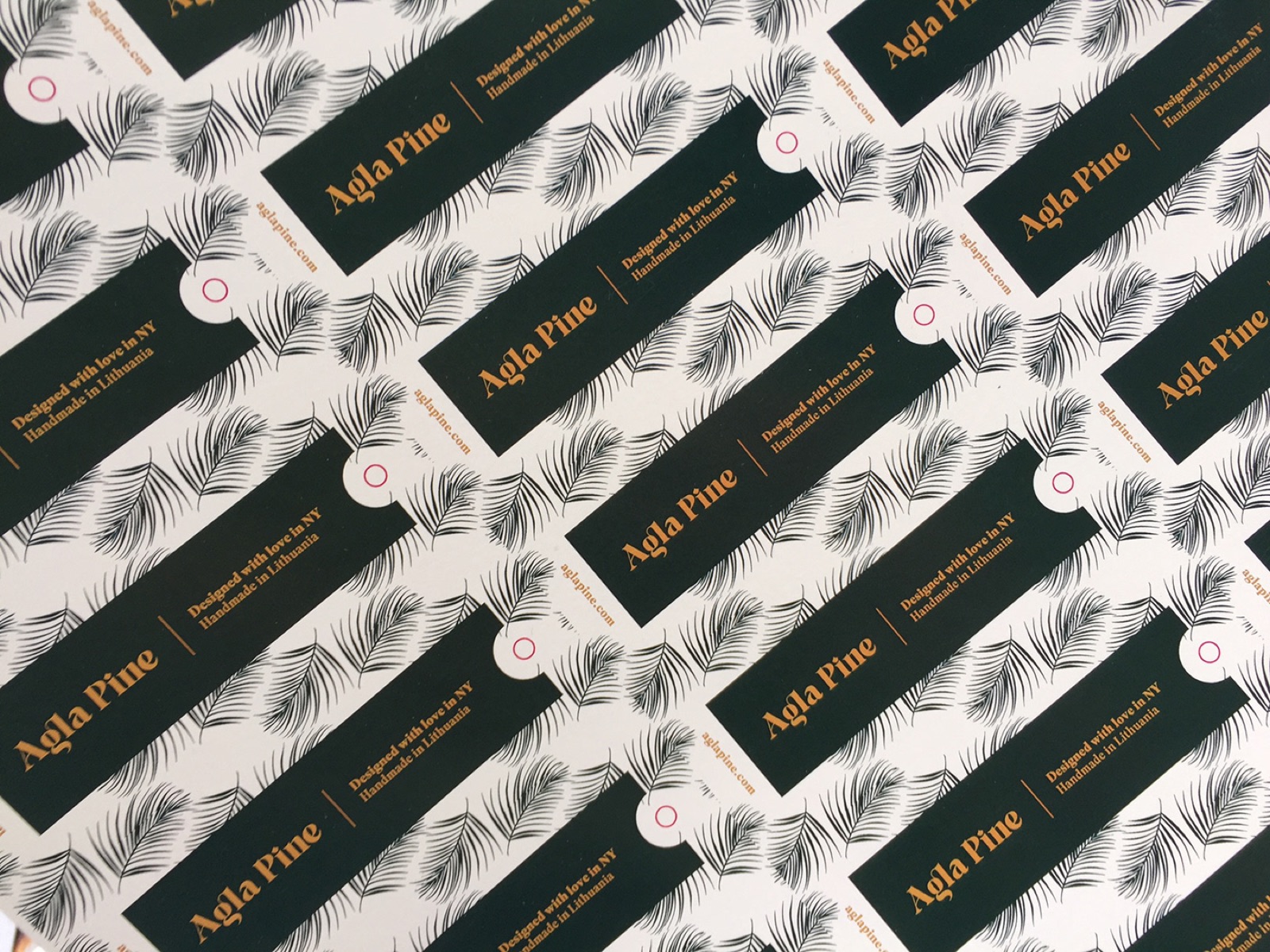 Agla Pine Branding