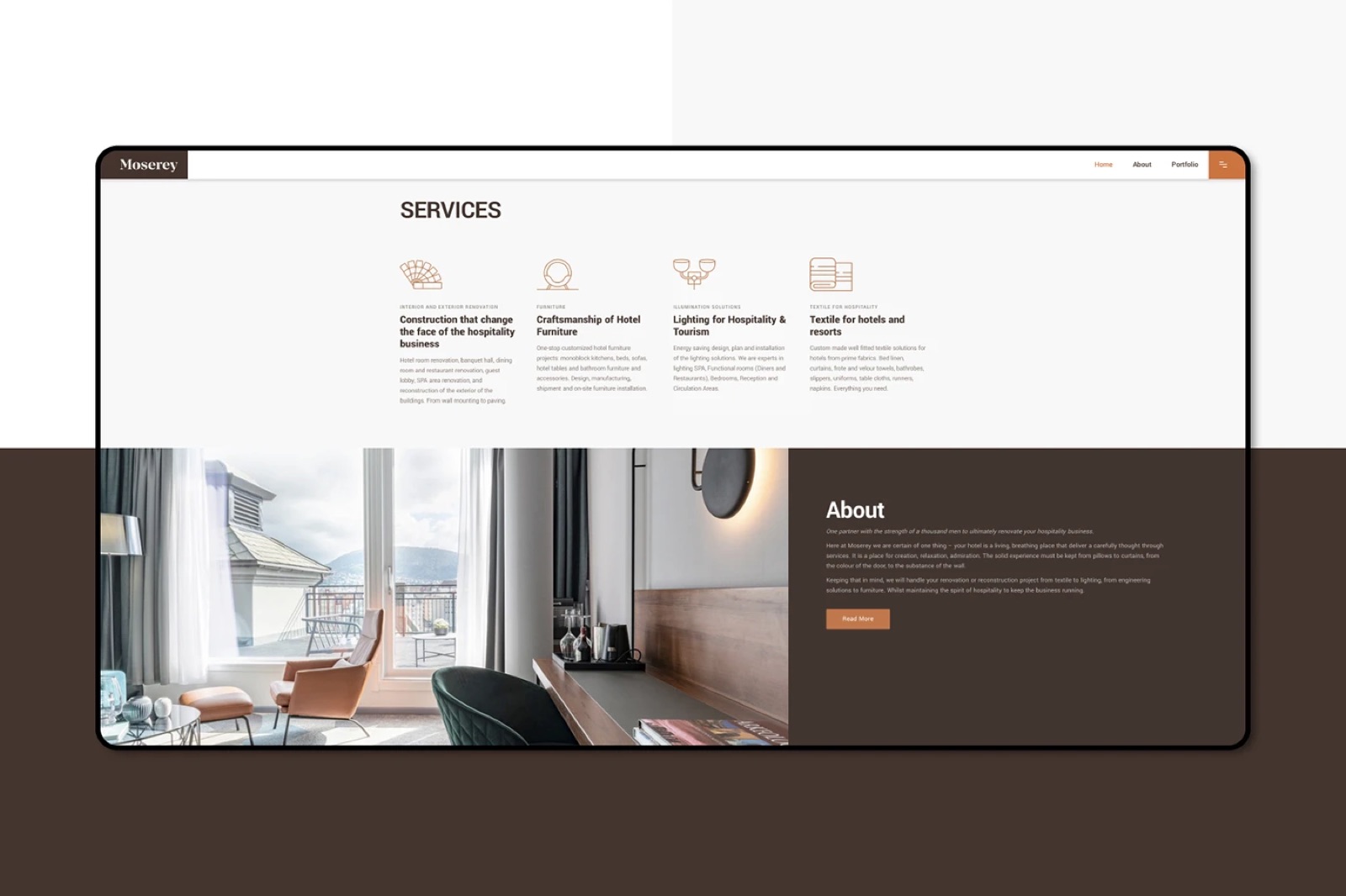 Moserey visual identity