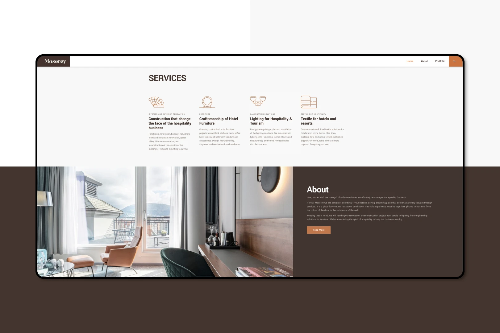 Moserey visual identity