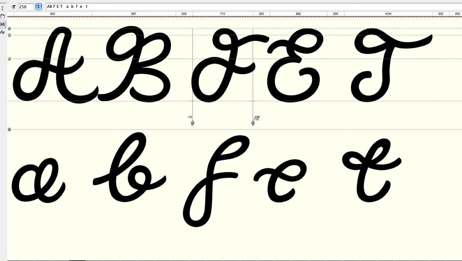 Treciokas typeface