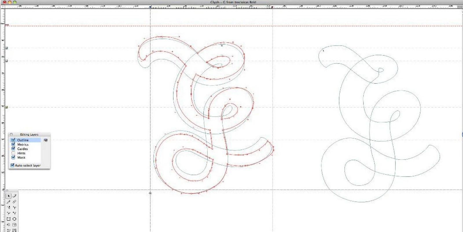 Treciokas typeface