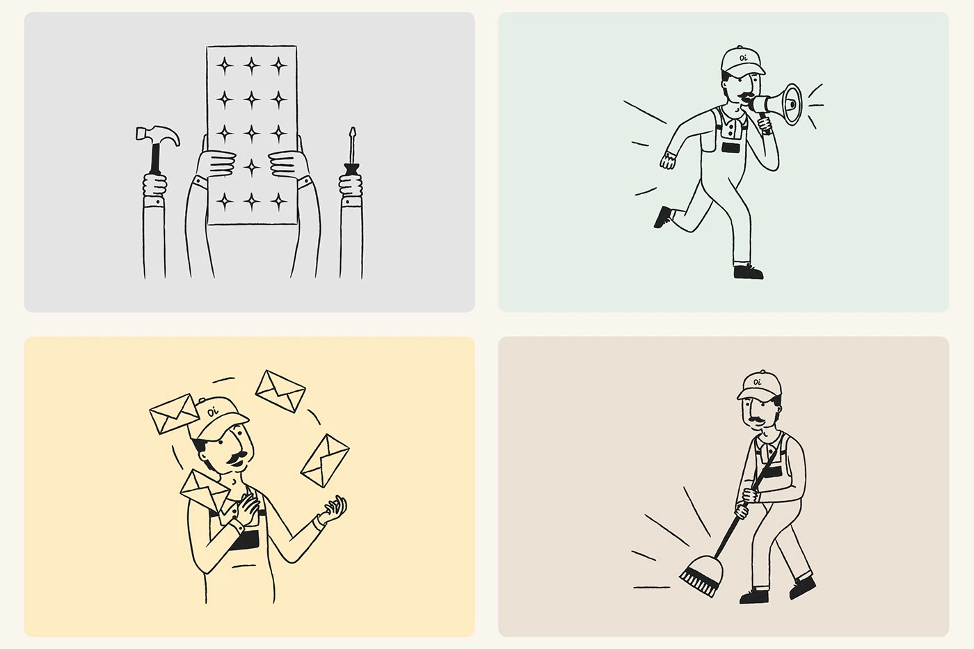Oikaista branding
