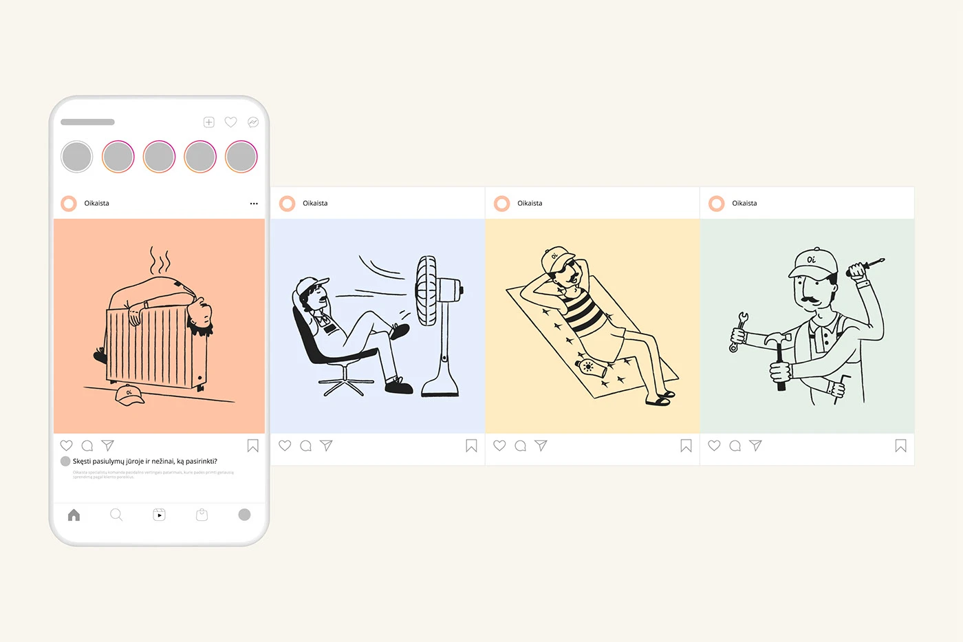 Oikaista branding
