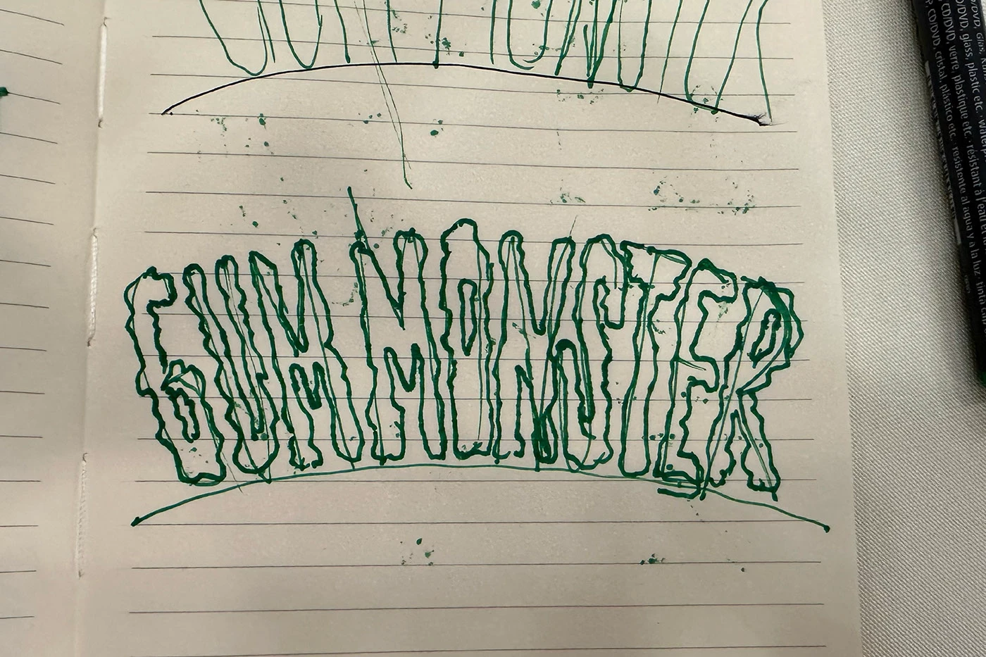 Image may contain: drawing, handwriting and sketch