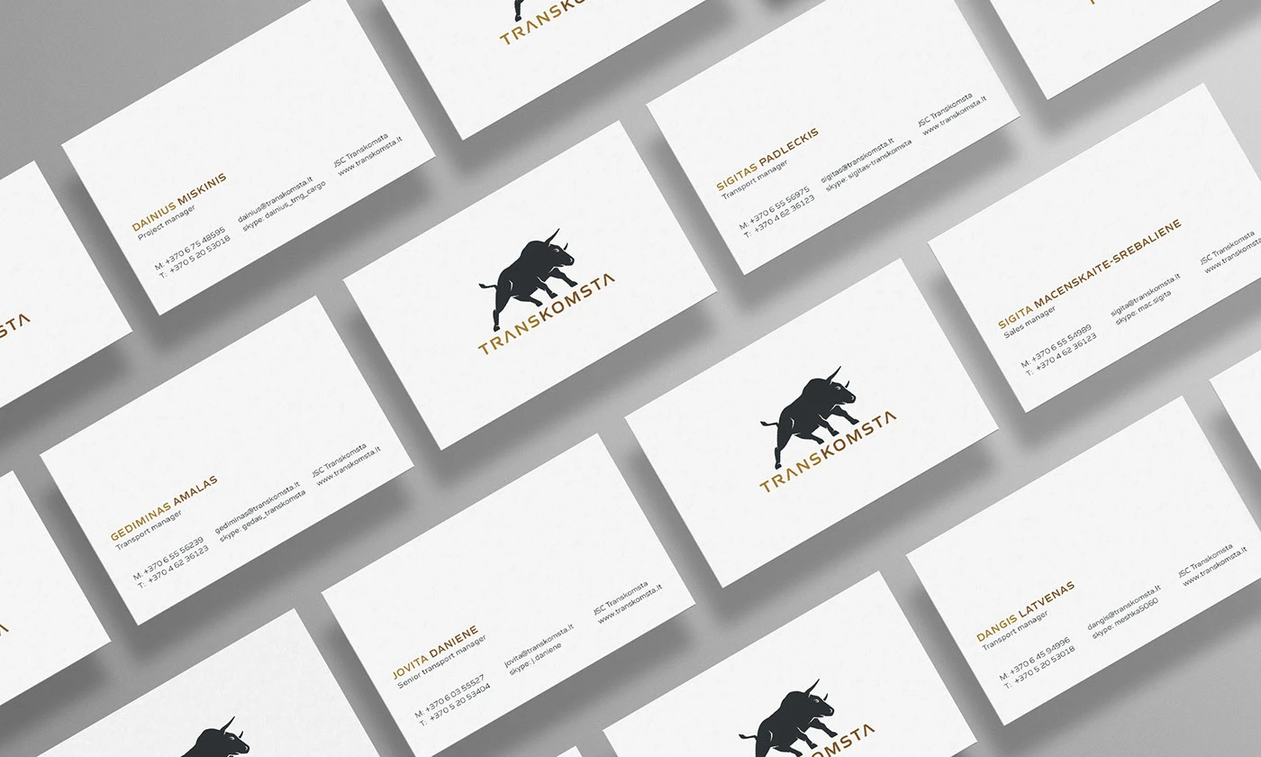 Transkomsta branding