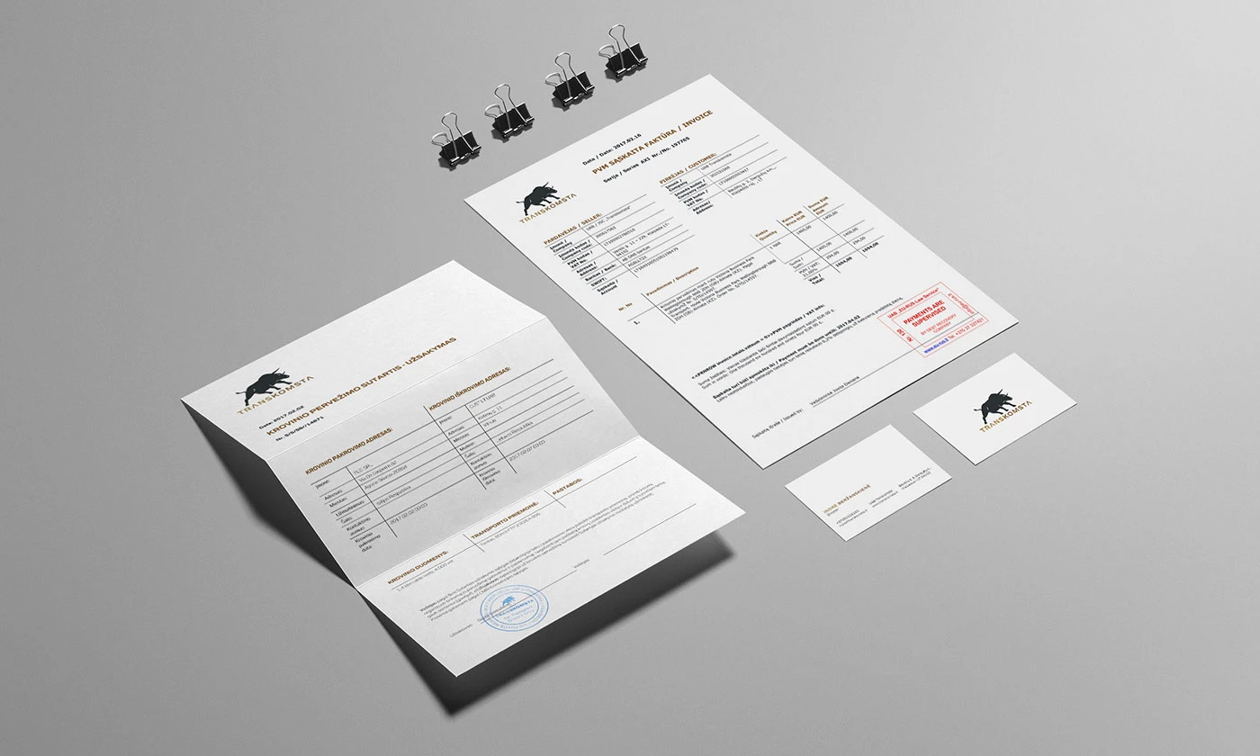 Transkomsta branding