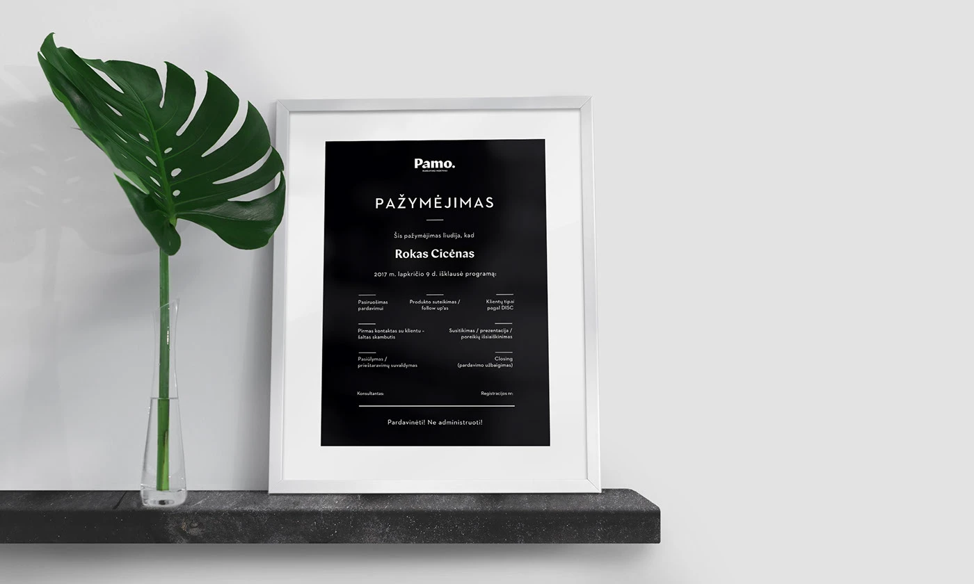 Pamo branding