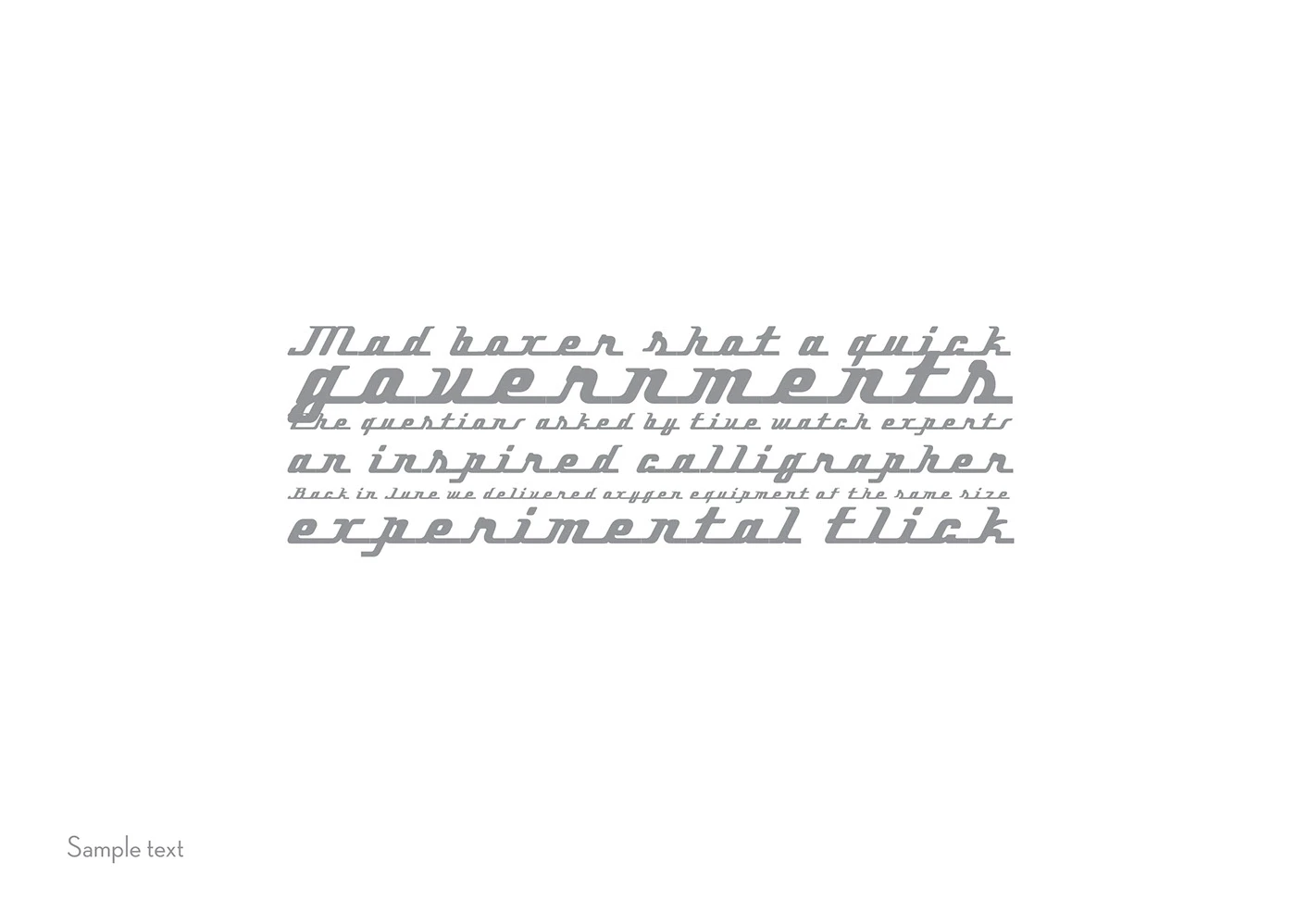 Ikarus font