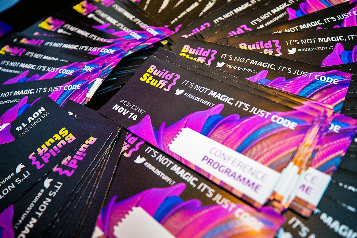 Build Stuff Conference Branding