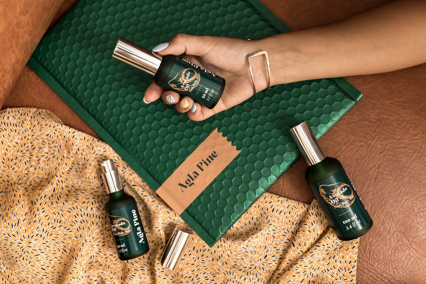 Agla Pine Branding