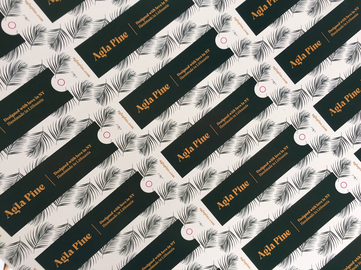Agla Pine Branding