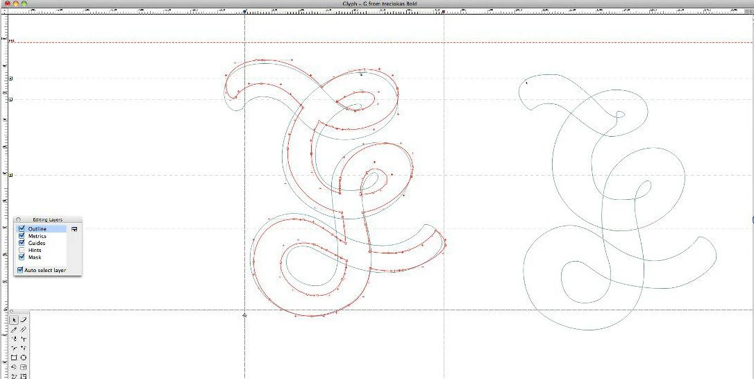 Treciokas typeface