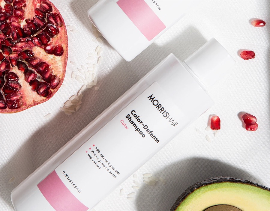 Morris Hair packaging
