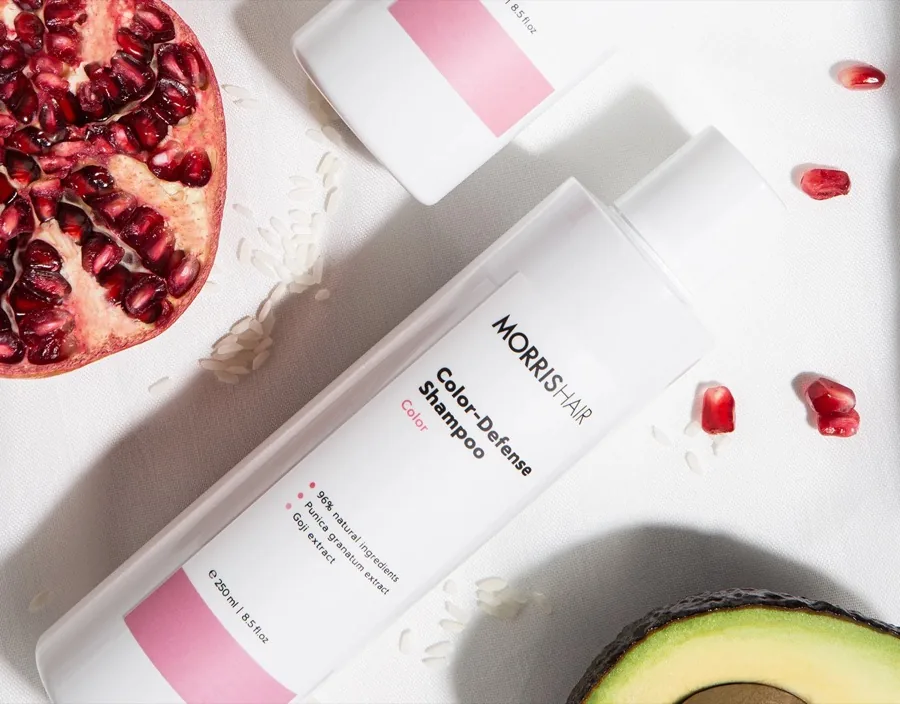 Morris Hair packaging
