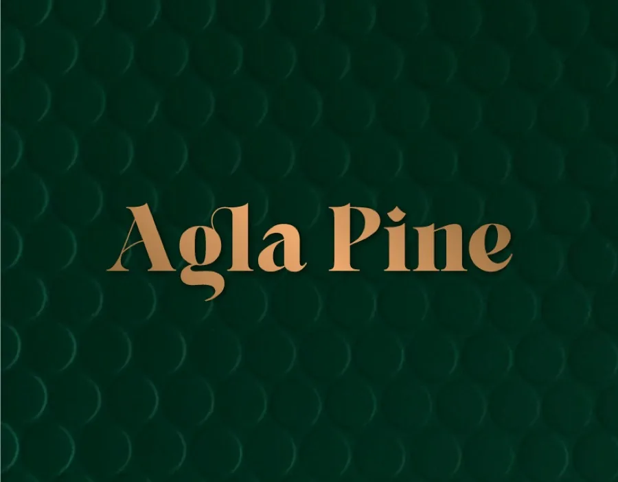 Agla Pine branding